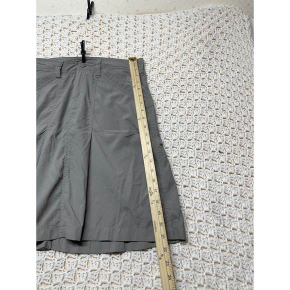 The‎ North Face Cargo Mini Skirt Flare Women's Size 6 Gray With Pockets Hiking - Picture 10 of 11